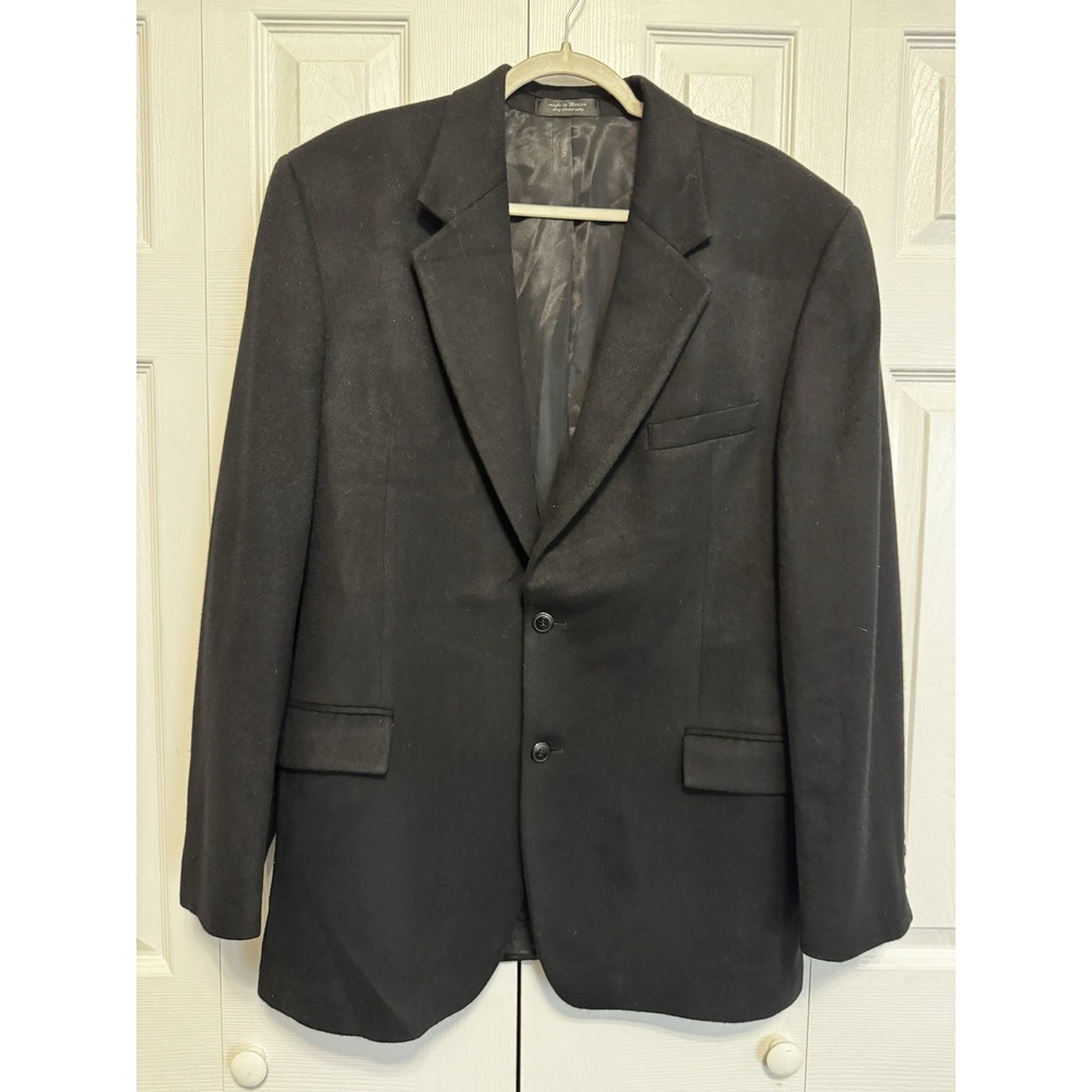 Gianfranco Ruffini Cashmere Blazer Men's 44L Corpcore Academia Office Business